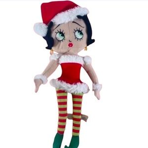 Betty Boop Christmas Plush Rag Doll